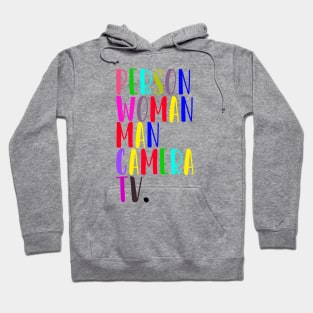 Person woman man camera tv , woman man Hoodie